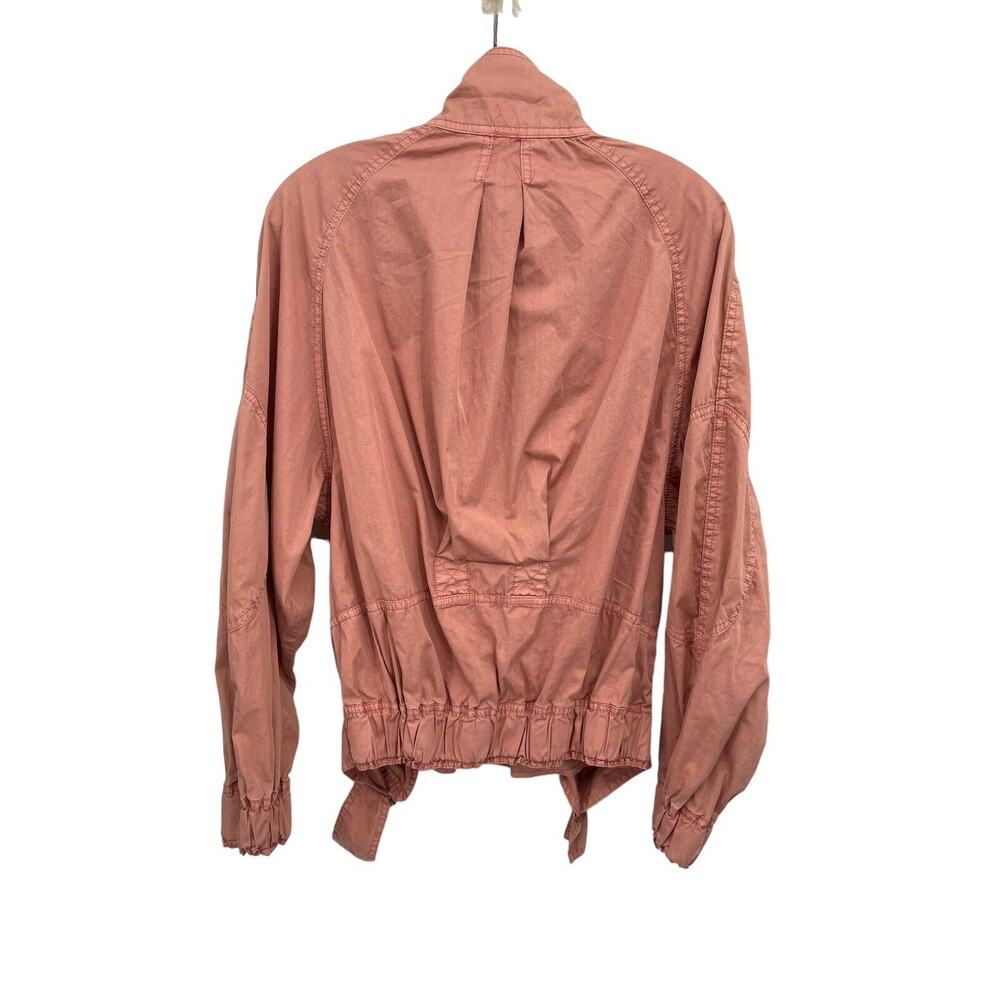 Free People Parachute Jacket Military Style Bomber Size Small - Picture 3 of 8